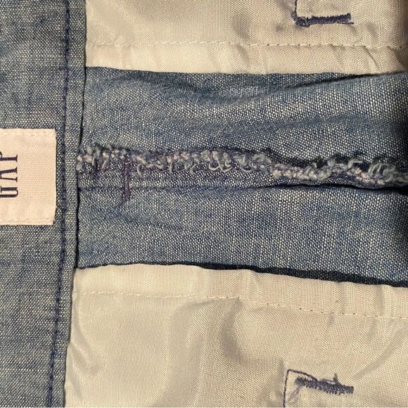 Gap Bermuda Shorts Size 10 Light Blue - Picture 10 of 12